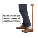 لبيسة حذاء خشبية طويلة من فوكسي وود بطول 60 سم - الصورة 6