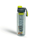 Graduated Detox Water Bottle with Infuser Chamber 1000ml-Grey - Image 2