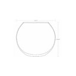 Pasabahce Glass Vase Small Ball Shape Botanica- Turkey Made - Image 4