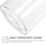 Glass Milk and Water Bottle with Cork Airtight Cover 1L - Image 5