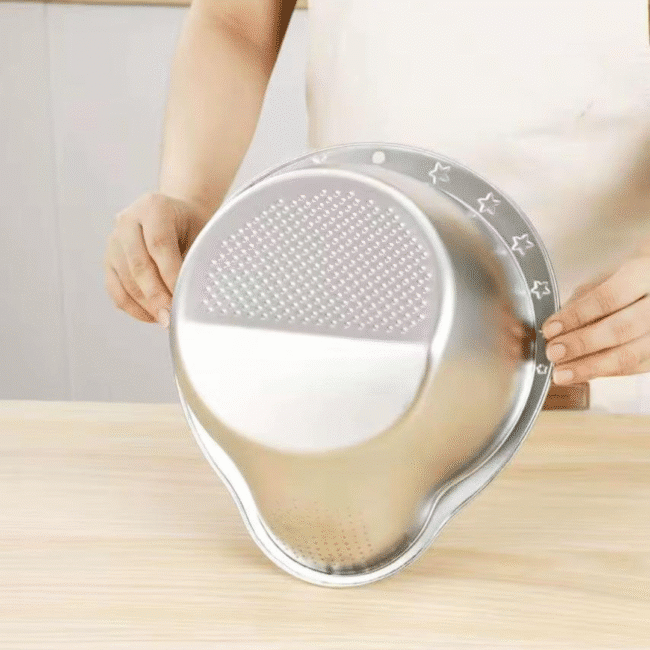 ⁦مصفاة الأرز من الفولاذ المقاوم للصدأ⁩ - الصورة ⁦10⁩