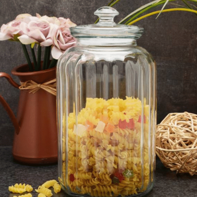 Pasabahce Glass Jar with Airtight Glass Lid Viva 2500ml-Turkey Made - Image 4