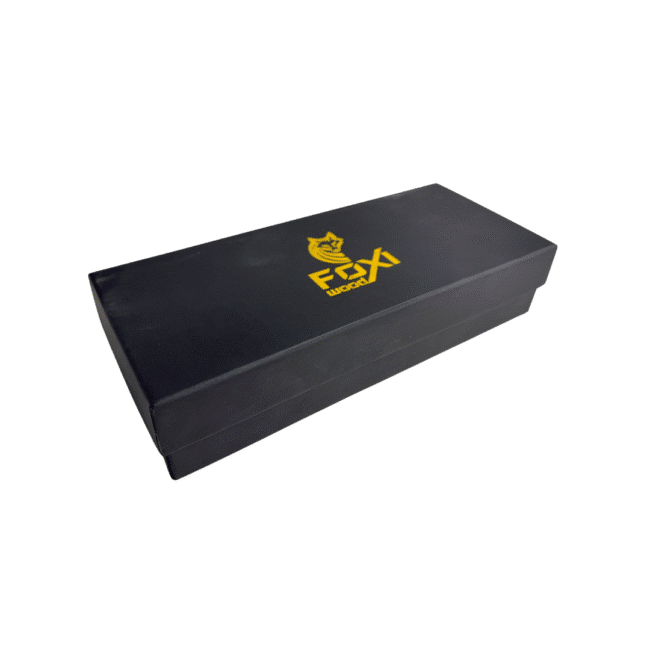 ⁦صندوق أقلام خشبي فاخر من فوكسيوود مع غطاء وحامل مغناطيسي⁩ - الصورة ⁦7⁩