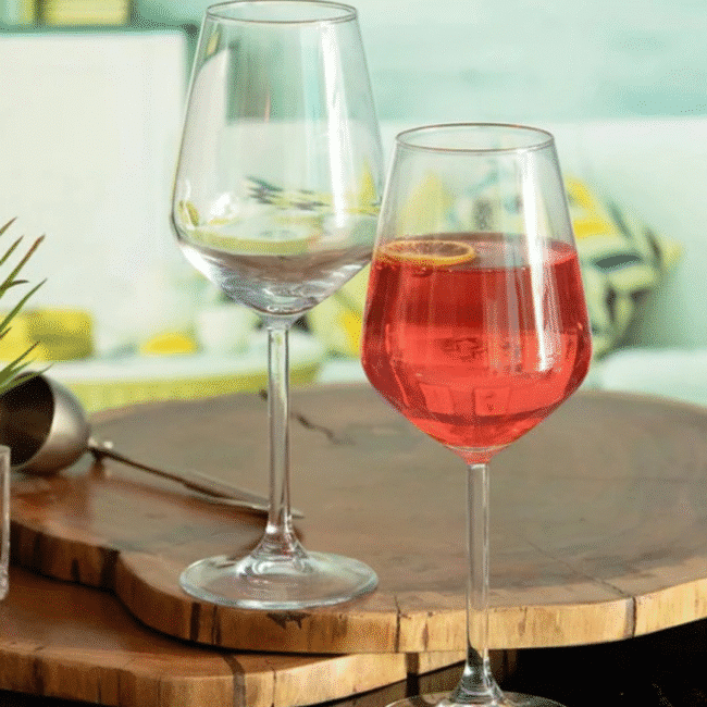 ⁦طقم كاسات الليجرا 350 مل من باشاباتشي، مجموعة من 2 قطع – صناعة بلغاريا⁩ - الصورة ⁦3⁩