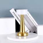 Rechargeable Portable LED Table Lamp with 3 Light Options (White ,Red, Warm) Gold - Image 7