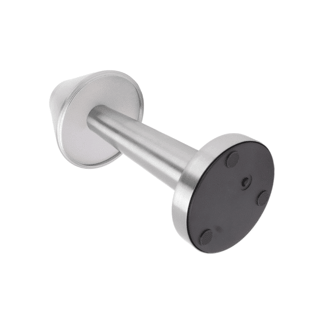 ⁦أباجورة طاولة LED محمول قابل لإعادة الشحن مع 3 خيارات للإضاءة (أبيض، أحمر، دافئ) فضي⁩ - الصورة ⁦6⁩