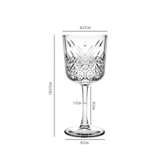 Pasabahce Timeless Cup 330ml Set of 4PCs- Turkey Made - Image 5