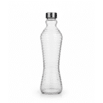 Danny Home 1000ml Glass Water Bottle with Airtight Twisted Lid – Leak-Proof & Reusable Design -Shape 4 - Image 2
