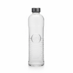 Danny Home 1000ml Glass Water Bottle with Airtight Twisted Lid – Leak-Proof & Reusable Design -Shape 1 - Image 3