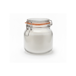 750ml Square Glass Storage Jar 2