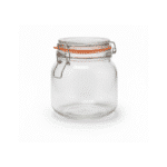 750ml Square Glass Storage Jar