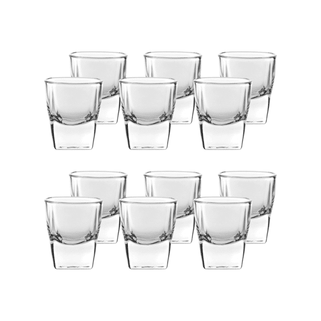Ocean Plaza Espresso Shot Glasses 55ml – Set of 12- Thailand Made - Image 3