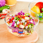 Ocean Assurance Glass Salad Bowl – 18 cm Diameter, 1100 ml Capacity, Thailand Made - Image 2