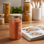 Danny Home Glass Storage Jar with Bamboo Lid – 1400 ml - Image 3