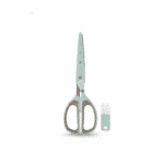 ⁦مقص أعشاب المطبخ متعدد الشفرات من داني هوم - تصميم من الفولاذ المقاوم للصدأ بخمس شفرات مع مشط تنظيف وغطاء واقٍ⁩ - الصورة ⁦3⁩