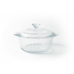 ⁦طاجن زجاجي بوروسيليكات من داني هوم بسعة 2.4 لتر مع غطاء زجاجي⁩ - الصورة ⁦2⁩