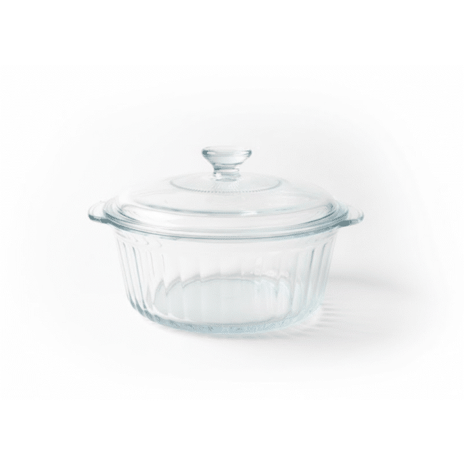 ⁦طاجن زجاجي بوروسيليكات من داني هوم بسعة 2.4 لتر مع غطاء زجاجي⁩ - الصورة ⁦2⁩