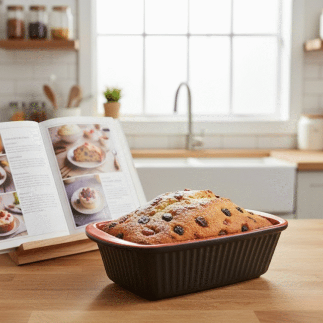 ⁦قالب خبز كيك إنجليزي مستطيل من داني هوم – مقاس 28 × 14 × 8 سم⁩ - الصورة ⁦4⁩