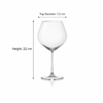 Ocean Sante 635ml Glass Cups – Set of 2 – Premium Large Glass – Thailand Made - Image 3