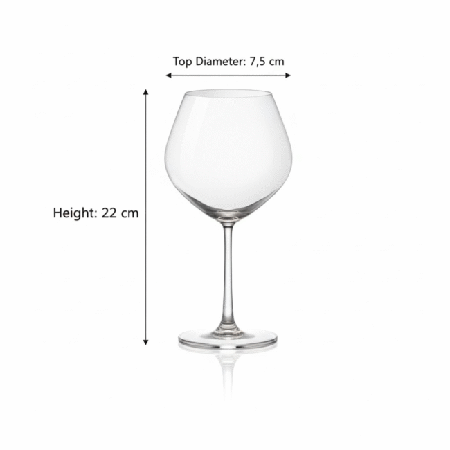 Ocean Sante 635ml Glass Cups – Set of 2 – Premium Large Glass – Thailand Made - Image 3