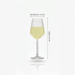 Pasabahce Allegra Focus Optic Juice Cup 350 ml – Bulgarian Made Elegant Stem Glass, Premium Clear Glass for Juice, Water & Cold Beverages - Image 3