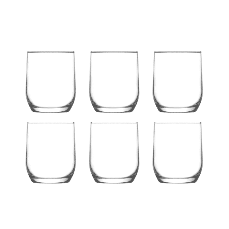 كوب زجاجي شفاف 315 مل