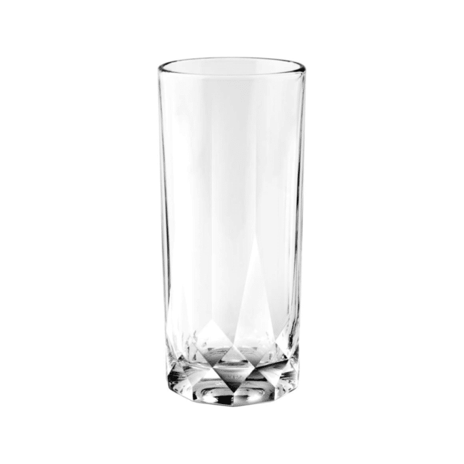 ⁦طقم أكواب شرب طويلة من اوشن كونيكشن سعة 430 مل - 6 قطع أكواب شرب طويلة فاخرة للعصائر والمشروبات الغازية والمشروبات المثلجة والكوكتيلات - صنع في تايلاند⁩ - الصورة ⁦2⁩