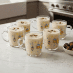 ⁦أكواب باشاباشي بيسك، إصدار رمضان الخاص - طقم من 6 أكواب زجاجية فاخرة (350 مل)⁩ - الصورة ⁦2⁩