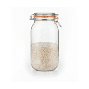 برطبان تخزين زجاجي أسطواني