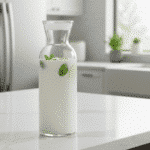 ⁦زجاجة فاخرة فيلج من باشاباشي مع غطاء زجاجي محكم الإغلاق - 1300 مل صنع في تركيا⁩ - الصورة ⁦4⁩