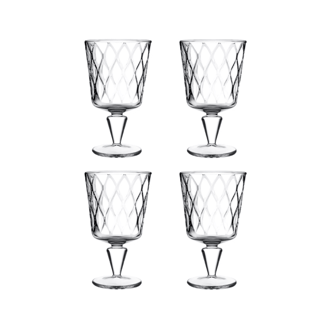 Leafy Glass Cup (2) Leafy Glass Cup