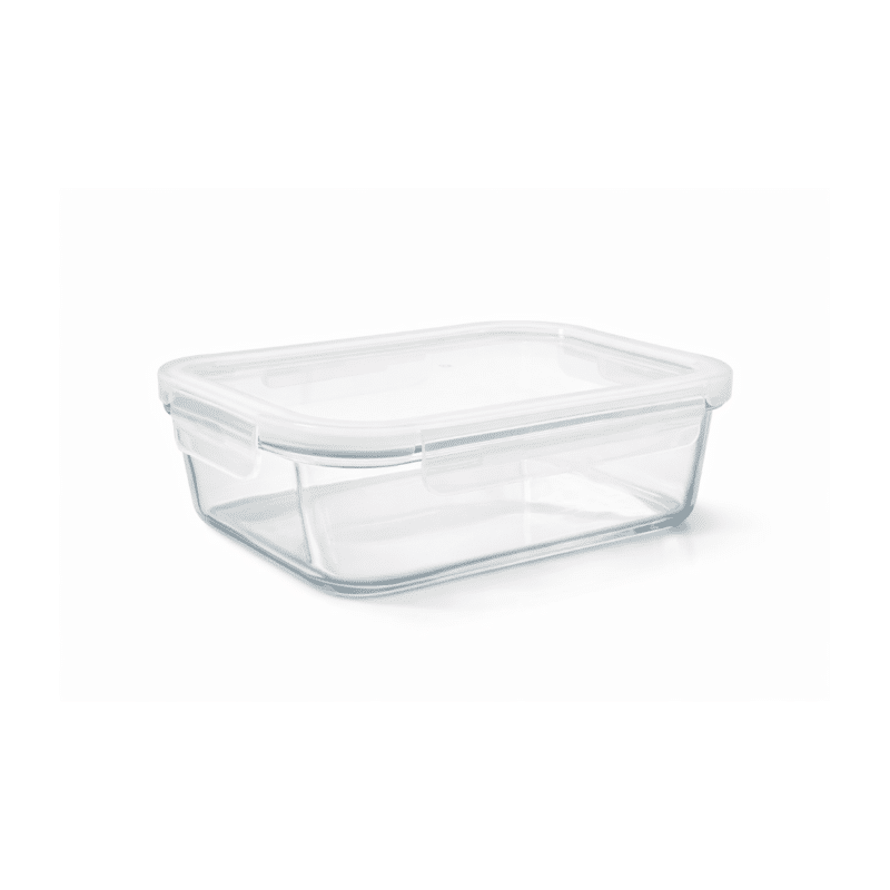 1000ml Borosilicate rectangle Glass Food Storage