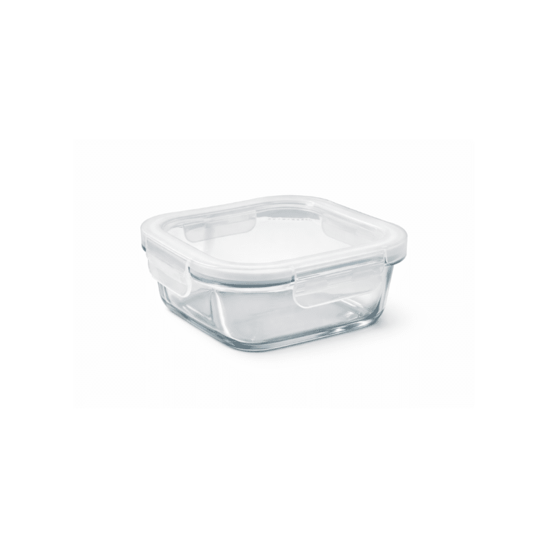 500ml Borosilicate Square Glass Food Storage