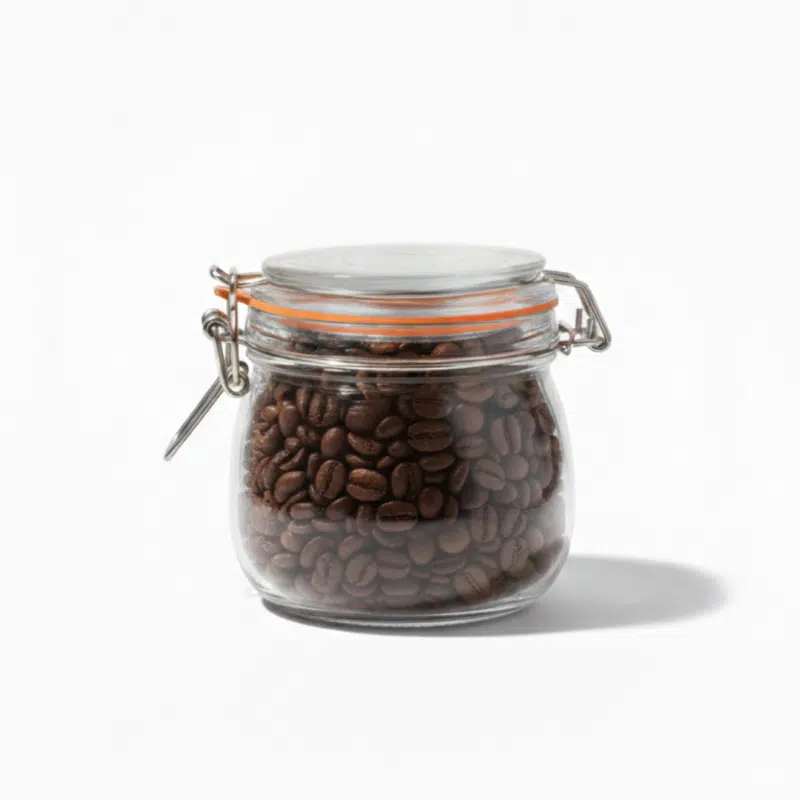 500ml Round Glass Storage Jar
