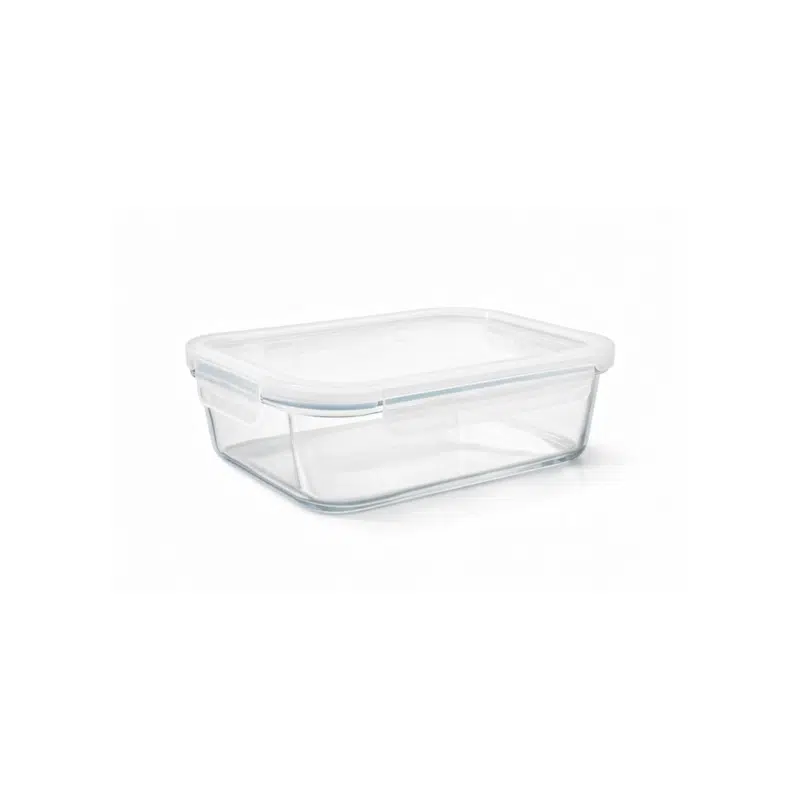 630ml Borosilicate Rectangle Glass Food Storage Container