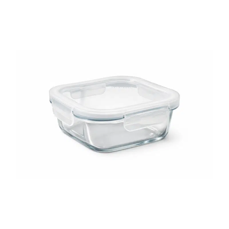 800ml Borosilicate Square Glass Food Storage