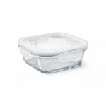 1100ml Borosilicate Square Glass Food Storage