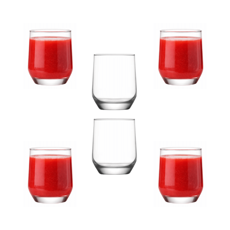 Clear Glass Tumbler 205 ml