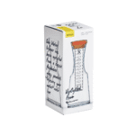 Pasabahce Zest Detox Water Bottle 1.1L – Glass Fruit & Herb Infuser Bottle with Filter – Yellow Lid – Turkish Made - Image 2