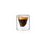 Skull Double Wall Espresso Shot Glass 25ml (1oz) – Clear Insulated Coffee Shot Cup, Mini Espresso Glass with 3D Skull Design, Unique Novelty Drinkware 4.7cm, Gift Idea - Image 3
