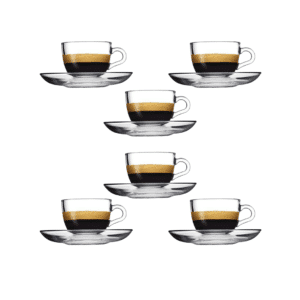 طقم فناجين قهوة وإسبريسو