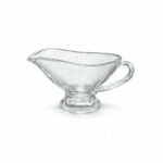 Glass Sauce Boat 240ml – Clear Glass Gravy & Sauce Jug with Handle and Pour Spout, Heat-Resistant Lead-Free Glass, Ideal for Sauces, Gravies, Dressings & Syrups - Image 3