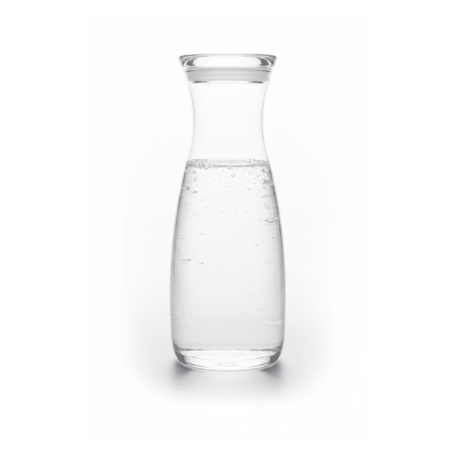 Pasabahce Amphora Juice & Water Bottle 1180ml – Clear Glass Carafe with Airtight Glass Lid, Elegant Serving Bottle for Juice, Water & Beverages – Made in Turkey - Image 2