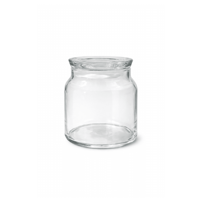 Pasabahce Kitchen Club Glass Storage Jar 575ml – Airtight Clear Glass Container with Lid, 10.5cm Height, 8.5cm Diameter – Made in Turkey - Image 2