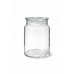Pasabahce Kitchen Club Glass Storage Jar 860ml – Clear Airtight Glass Container with Lid, 15cm Height, 8.5cm Diameter – Made in Turkey - Image 2