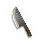 Professional 31cm Meat Cleaver & Butcher Knife with Ergonomic Wooden Handle – Heavy Duty High-Carbon Stainless Steel Blade