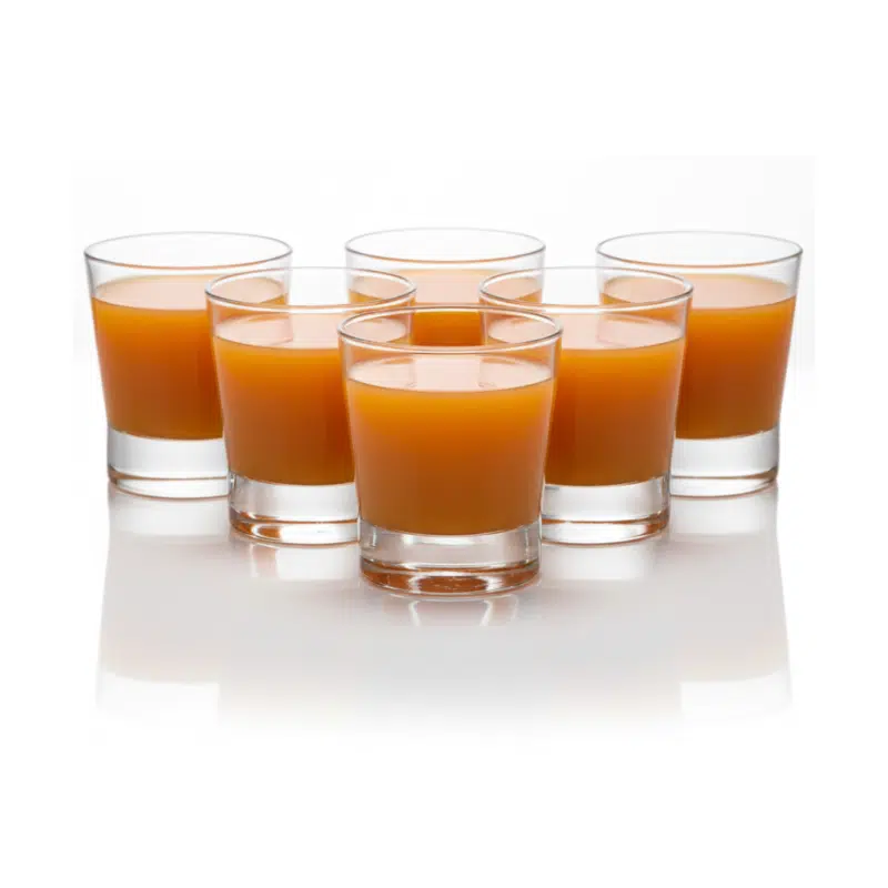 Petra 6-Piece Juice & Water Glass Set