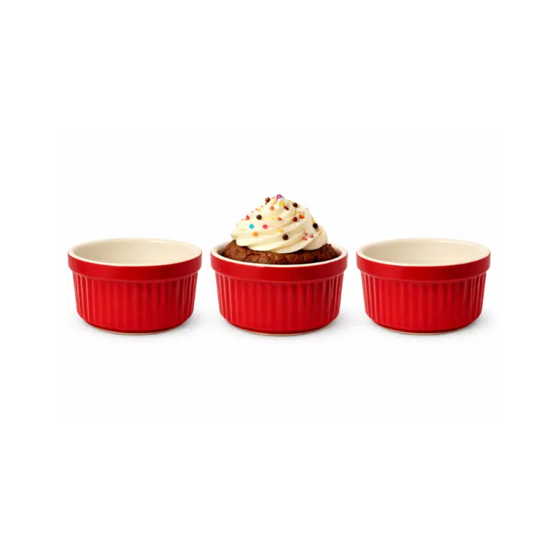 Porcelain Cupcake Oven Bowls