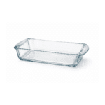 Borcam Rectangular Glass Baking Tray with Plastic Lid – 26x15cm (1320ml) – Turkish Made Oven & Storage Dish - Image 3