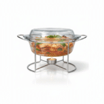 Round Glass Casserole